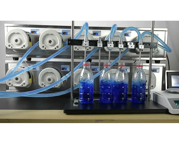 Thiết bị chiết rót chất lỏng và bơm nhu động