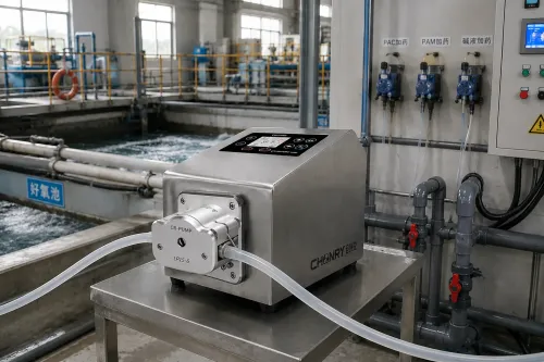 Ứng Dụng Của Bơm Nhu Động Trong Nhà Máy Xử Lý Nước Thải