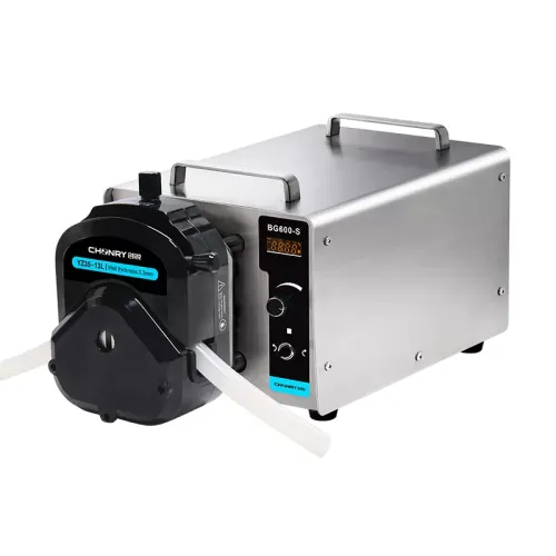 Bơm nhu động chính xác BG600-S động cơ servo lưu lượng cao 12000 mL/phút
