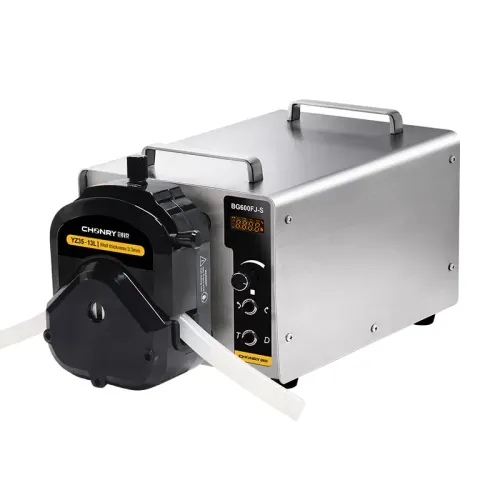 Bơm nhu động công nghiệp BG600FJ-S, bơm định lượng chất lỏng 12 L/phút ống 73# 83#