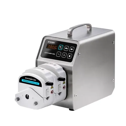 Bơm nhu động lưu lượng cao BT600MH 110-240V hỗ trợ công tắc chân 2280 mL/phút