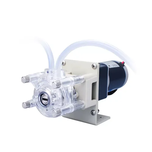 Bơm nhu động động cơ DC 12V định lượng chất lỏng cỡ nhỏ 1740 mL/phút trang bị cho máy rửa chén