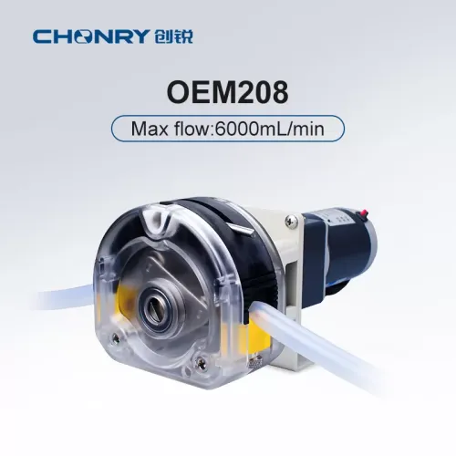 Bơm nhu động OEM208 chuyển và chiết rót chất lỏng 6 L/phút