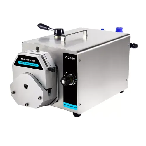 Bơm nhu động động cơ khí nén QG600 phòng nổ 12000 mL/phút