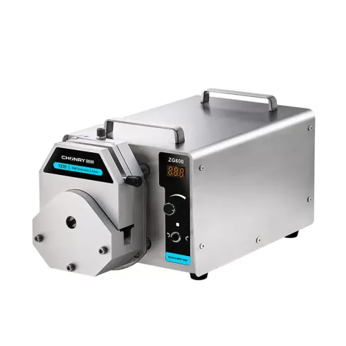 Bơm nhu động giá rẻ ZG600 định lượng chất lỏng động cơ DC 0.7-12 L/phút