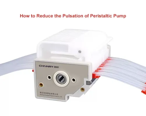 Cách giảm xung nhịp (pulsation) của bơm nhu động