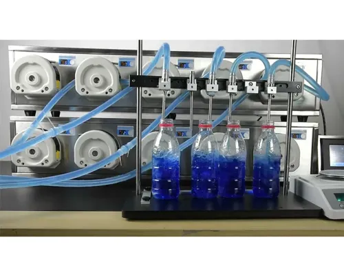 Thiết bị chiết rót chất lỏng và bơm nhu động
