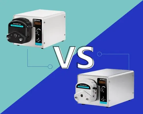 So sánh bơm nhu động WT600 và BT600M